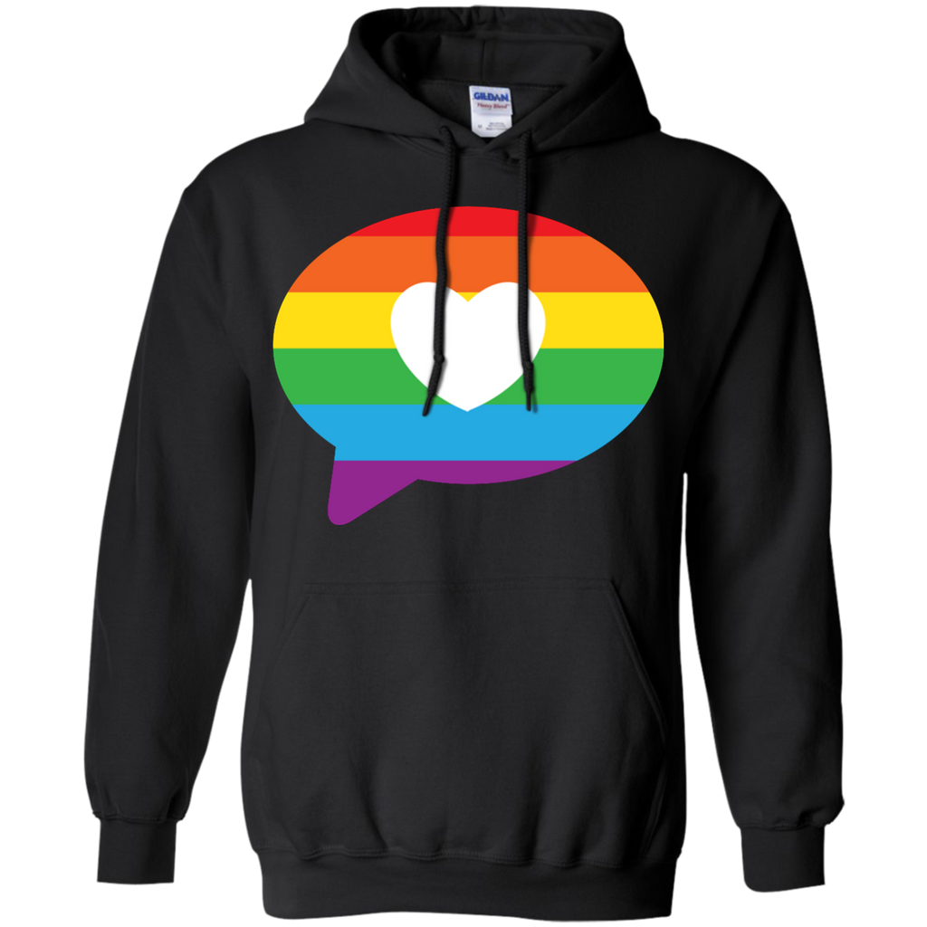 LGBT - LGBT Pride Rainbow Heart lgbt T Shirt & Hoodie