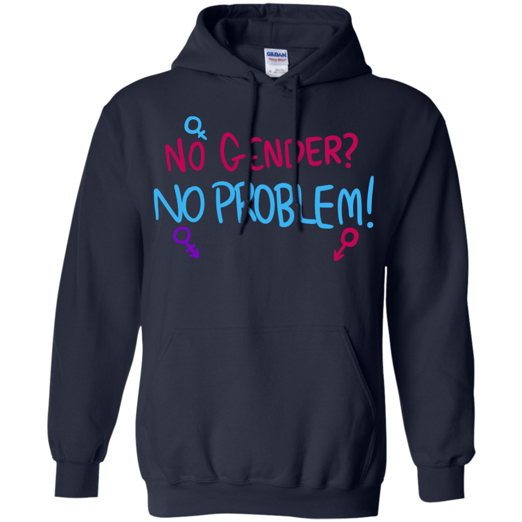 LGBT - No Gender No Problem gender T Shirt & Hoodie