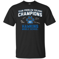 Stranger Things - 1983 Hawkins Middle School Team Problem Solving Champions stranger things T Shirt & Hoodie