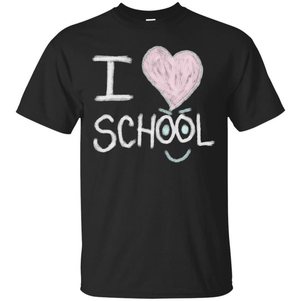 CHALKBOARD - I love school T Shirt & Hoodie