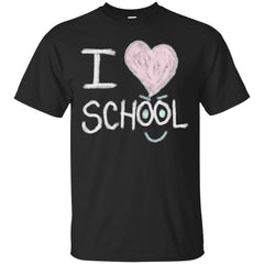 CHALKBOARD - I love school T Shirt & Hoodie