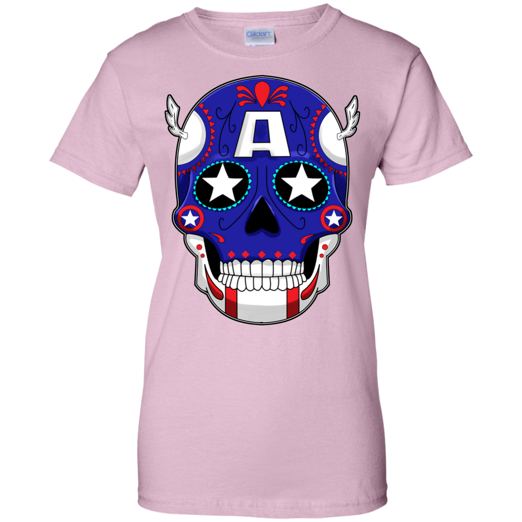 Marvel - Captain America  Sugar Skull ironman T Shirt & Hoodie