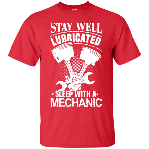 Mechanic - STAY LUBRICATED SLEEP WITH A MECHANIC T Shirt & Hoodie