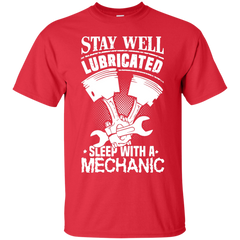 Mechanic - STAY LUBRICATED SLEEP WITH A MECHANIC T Shirt & Hoodie