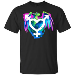 LGBT - Polysexual Pride Dragon T Shirt & Hoodie
