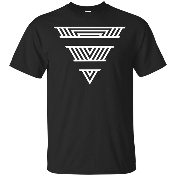 ABSTRACT - Abstract Upside Down Pyramid White T Shirt & Hoodie