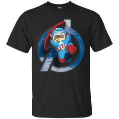 Marvel - CAP ATTACK superhero T Shirt & Hoodie