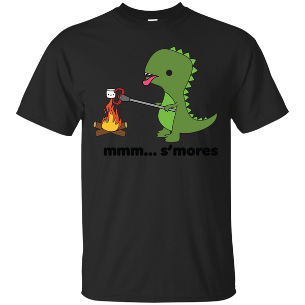 Camping - TRex Smores t rex T Shirt & Hoodie