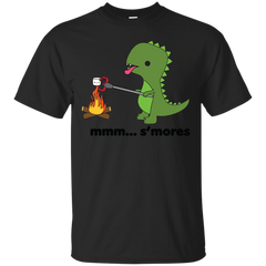 Camping - TRex Smores t rex T Shirt & Hoodie
