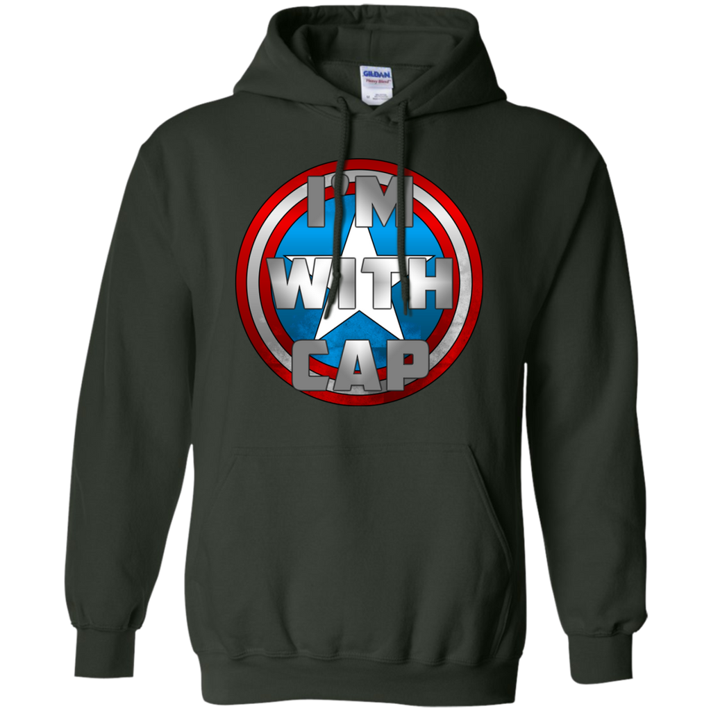 Marvel - Marvel Civil War Im With Captain America captain america T Shirt & Hoodie