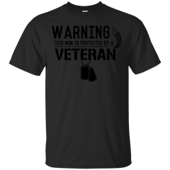 Mom - Mom Protected by a Veteran  T Shirt & Hoodie