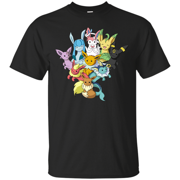 Eevee - Eeveelution pile cute T Shirt & Hoodie