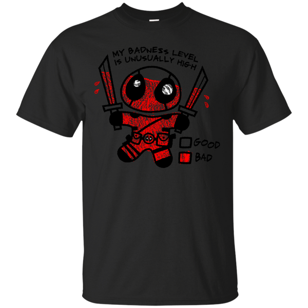 Deadpool - My Badness Level dead T Shirt & Hoodie