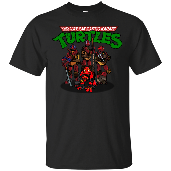 Marvel - MidLife Sarcastic Karate Turtles power rangers ninja storm T Shirt & Hoodie