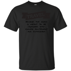 Camping - Travel The World wanderlust T Shirt & Hoodie