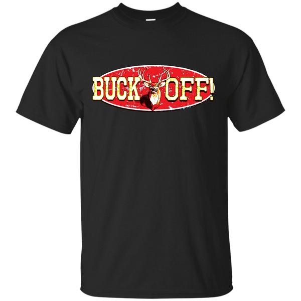 Hunting - Red Nosed Stag Says Buck Off T Shirt & Hoodie