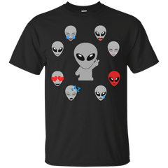EMOJI - Space Alien Emoji Peace T Shirt & Hoodie
