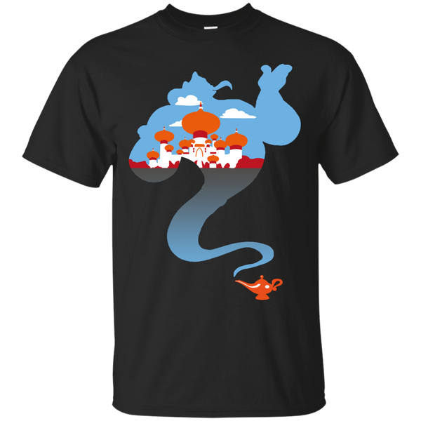 ALADDIN - Genie Landscape T Shirt & Hoodie