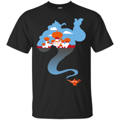 ALADDIN - Genie Landscape T Shirt & Hoodie