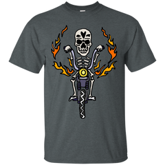 Biker - Funny Cool Biker Skeleton Riding Motorcycle Art T Shirt & Hoodie