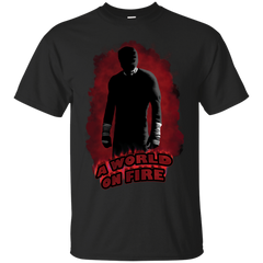 Marvel - A World on Fire mask T Shirt & Hoodie