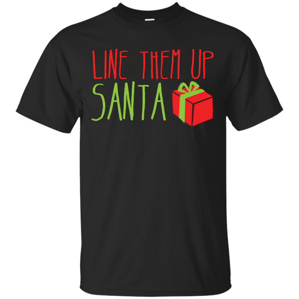 Mom - line them up santa santa T Shirt & Hoodie