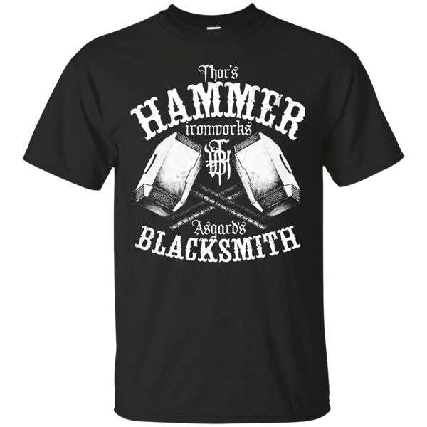 ASGARD - Thors Hammer Blacksmith T Shirt & Hoodie