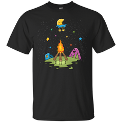 Camping - Warming The Moon moon T Shirt & Hoodie