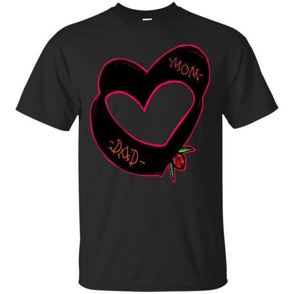 Mom - Mom and dad heart T Shirt & Hoodie