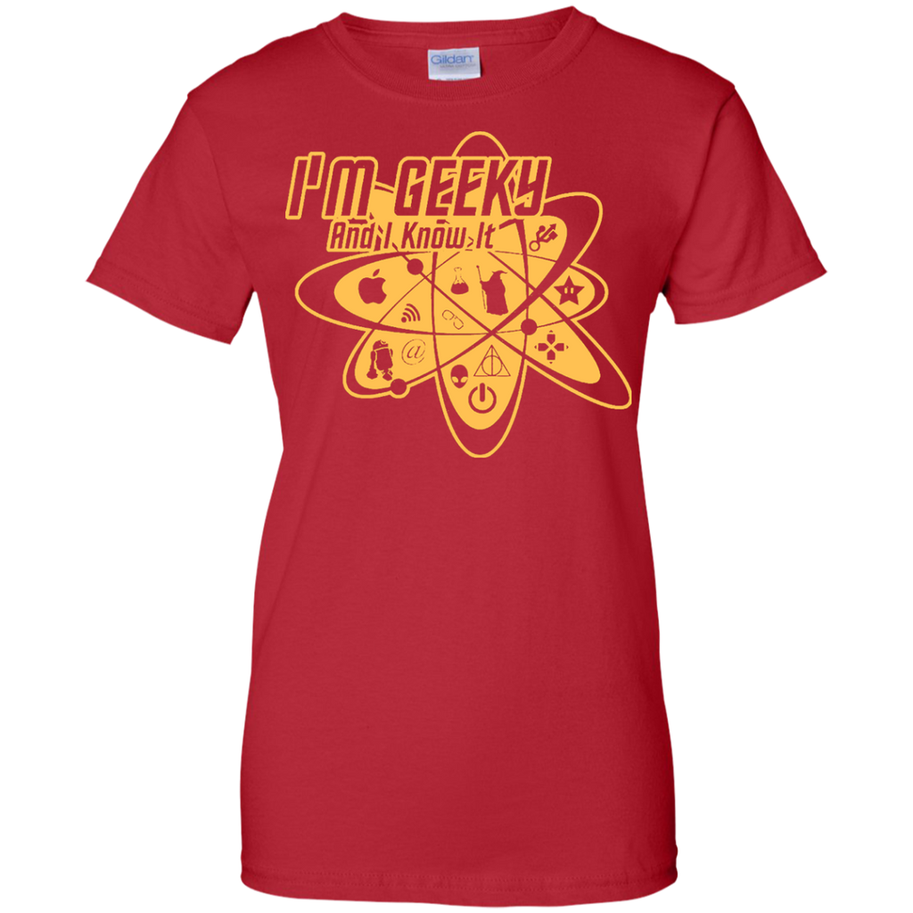 Marvel - Im Geeky And I Know It best seller T Shirt & Hoodie