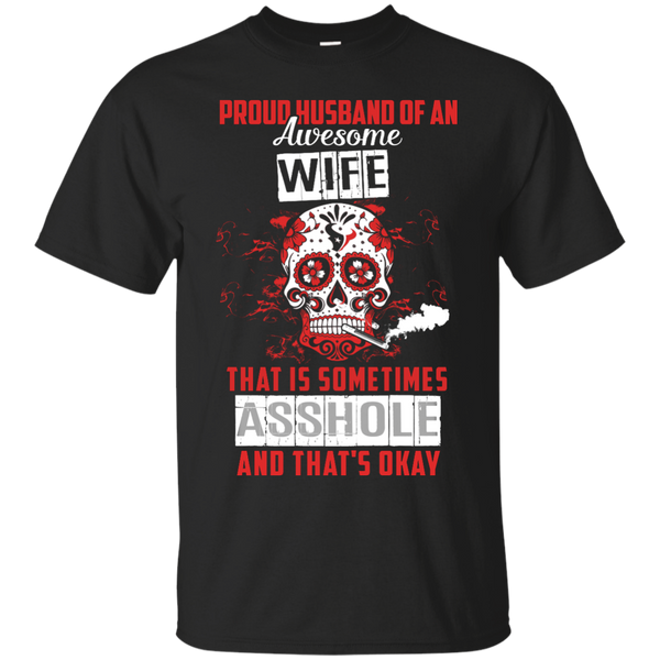 Electrician - PROUD HUSBAND OF AN AWESOME WIFE T Shirt & Hoodie