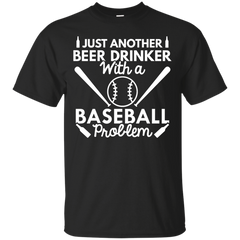 BASEBALL - Beer Drinker Baseball T Shirt & Hoodie