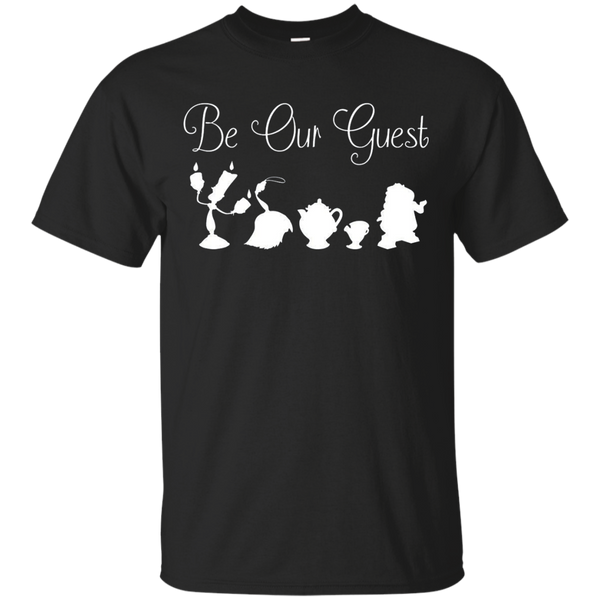 BE OUR GUEST - Be Our Guest  Castle Staff White T Shirt & Hoodie