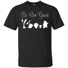 BE OUR GUEST - Be Our Guest  Castle Staff White T Shirt & Hoodie
