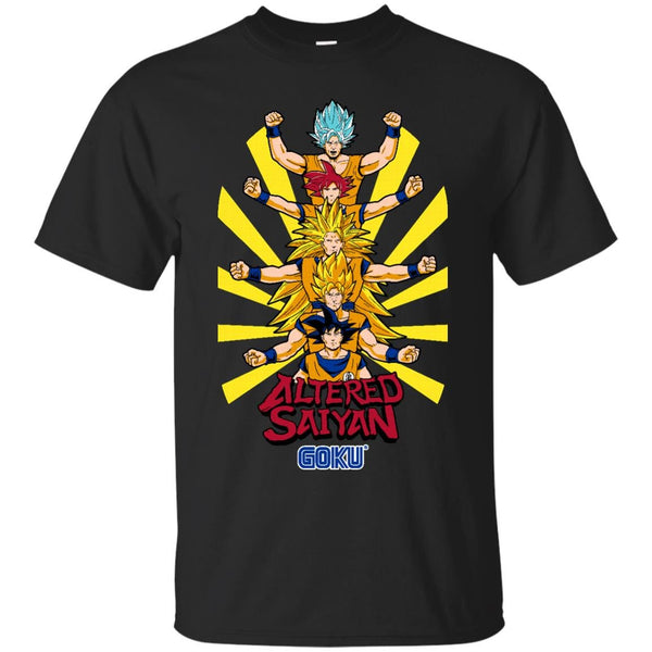 DRAGONBALL Z GOKU - Altered Saiyan T Shirt & Hoodie