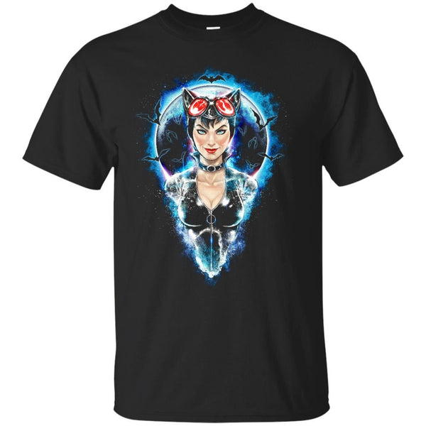 TV SHOWS - Meow at the Moon Catwoman Portrait T Shirt & Hoodie