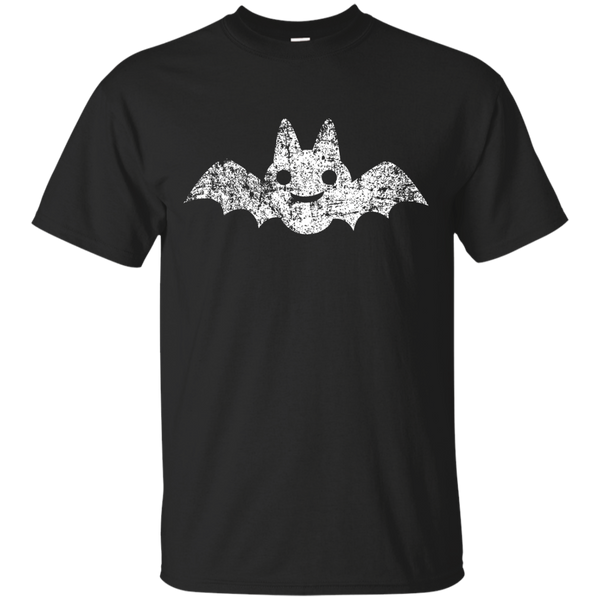 BAT - Cute Happy Bat  Distressed T Shirt & Hoodie