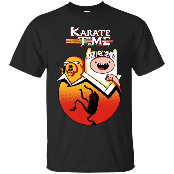 ADVENTURE TIME - Karate Time T Shirt & Hoodie