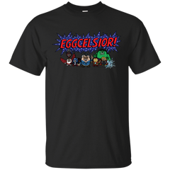 EASTER EGG HUNT - Eggcelsior Marvels Avengers Stan Lee Parody Portrait TShirt T Shirt & Hoodie
