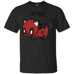 DEADPOOL - Catpool cartoon T Shirt & Hoodie