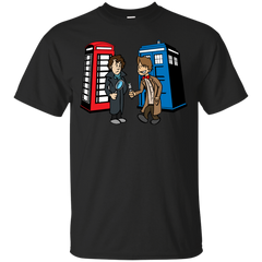 Marvel - Doctor Who Meets Sherlock sherlock and doctor who T Shirt & Hoodie