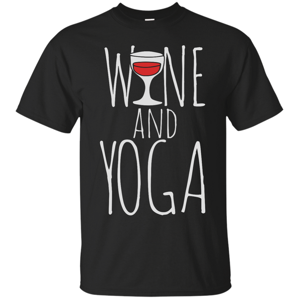 Yoga - WINE AND YOGA T shirt & Hoodie