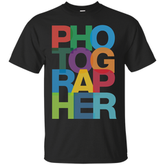 Photographer - COLORFUL PHOTOGRAPHER T Shirt & Hoodie