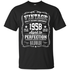 Father - Vintage 1958 Aged to Perfection born in 1958 T Shirt & Hoodie