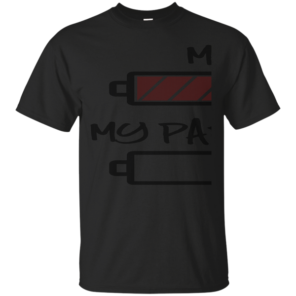 Mom - Me and my parents  Battery full battery empty no sleep T Shirt & Hoodie
