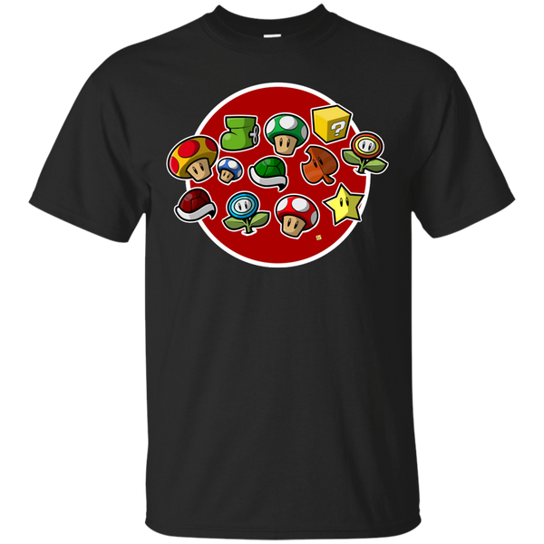 1 UP - Power ups from that game with the mustachioed plumber T Shirt & Hoodie