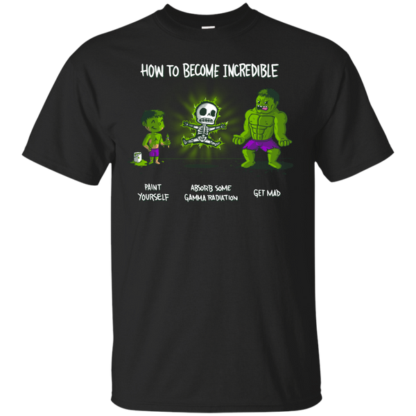 Marvel - How to Become Incredible bruce banner T Shirt & Hoodie