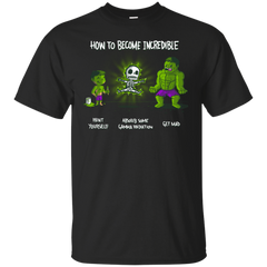 Marvel - How to Become Incredible bruce banner T Shirt & Hoodie