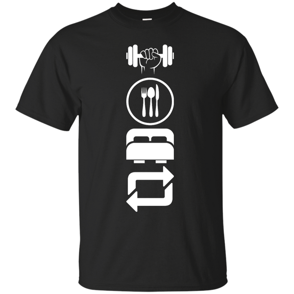 Mom - Gym Eat Sleep Repeat  New Years Resolution Workout new years resolution T Shirt & Hoodie