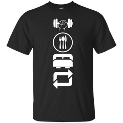 Mom - Gym Eat Sleep Repeat  New Years Resolution Workout new years resolution T Shirt & Hoodie